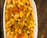A picture of step 1 of Dum Qeema Macaroni.