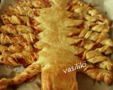 Φωτογραφία βήματος 6 της συνταγής Πίτσα Χριστουγεννιάτικο δέντρο