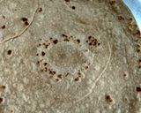 A picture of step 2 of Leftover chapati nachos.