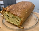 Une image de l'étape 4 de Cake courgettes chèvre.