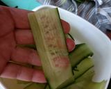 Une image de l'étape 2 de 🌿Salade de Concombre aux Graines de Sésame (Sauce Japchae).