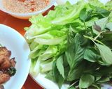 Hình bước làm 4 của món Bánh phở cuốn thịt nướng
