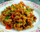 รูปขั้นตอนการทำที่ 6 ของ หมูทอดกรอบผัดซอสเปรี้ยวหวาน