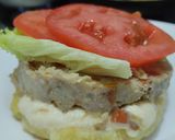 Foto del paso 7 de la receta: Arepa rellena de fiambre de pollo casero🫓🥙🥯