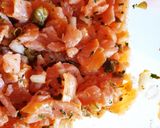 Une image de l'étape 3 de Tartare de saumon fumé.