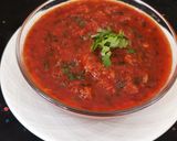 A picture of step 5 of Tomato Garlic Chutney.