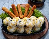 Foto langkah ke 5 dari resep Korean rice ball / jumeokbap.