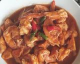 Foto langkah ke 4 dari resep Udang Tahu Saus Asam Manis.