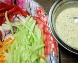 A picture of step 2 of 🥗 Creamy Lemon Yogurt Dressing Salad | Fresh, Zesty & Homemade 🍋🌿.