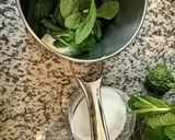 Une image de l'étape 1 de Glace menthe chocolat.