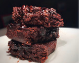 Foto del paso 7 de la receta: Brownies húmedos saludables. Con un ingrediente secreto! Sin azúcar o manteca. Mi invento!🍫