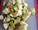 Foto del paso 1 de la receta: Crema fría de calabacín y manzana