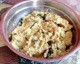 A picture of step 1 of Rice flour pitha.
