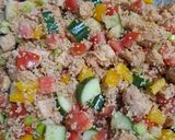 A picture of step 4 of Tropical Quinoa Chicken Salad.