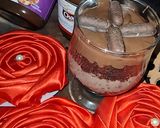 A picture of step 6 of 3 Layered Chocolate n Hazalnut Coffee Mousse.