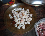 Foto del paso 2 de la receta: Burritos de solomillo, verdura y gambas (Mar y montaña)