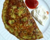 Foto del paso 10 de la receta Tortilla de atún con pasta de cilantro, jengibre, ajo y queso