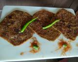Square Minty Potato-Onion Parathas (From Potato-Onion Sabji) recipe step 7 photo