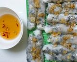 Hình bước làm 3 của món Bánh cuốn handmade