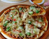 Foto langkah ke 4 dari resep Chicken Blackpepper Pizza.
