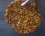 A picture of step 3 of Dry coconut farali Chikki.
