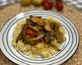 Foto del paso 8 de la receta: Cuscús con verduras y pollo marinado en AirFryer