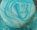 Áfonyás mousse tükörglazúrral és cukorkosárral Picipiros Konyhájából recept fázis 9 fotója