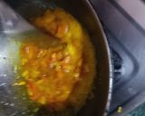 A picture of step 3 of Dudhi chana.