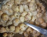 A picture of step 3 of Malaidar Makhana.