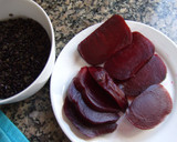 Foto del paso 1 de la receta: Arroz negro y lentejas caviar en ensalada con mayonesa de albahaca