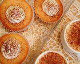 صورة لخطوة 4 من وصفة ☕ موفن بالشوكولاتة البيضاء 🧁