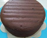 Foto langkah ke 5 dari resep Blackforest with chocolate buttercream.. Enak!!.