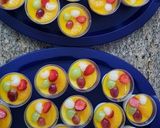 Foto langkah ke 4 dari resep Puding Sutra Buah.