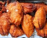 Hình bước làm 4 của món Cách chiên cá vàng rộm