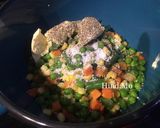 A picture of step 1 of Vegetable Salad with Margarine.