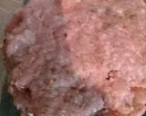Foto del paso 6 de la receta: Hamburguesa rellena de muzzarella con vegetales y huevo KETO