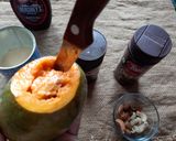 A picture of step 4 of Stuffed Chocolate Mango Kulfi.