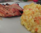 Pas rețetă Carne de porc la cuptor cu sos de soia + garnitură de pilaf 4 fotografie