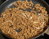 A picture of step 3 of Meatless Egg roll in a Bowl.