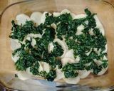 A picture of step 5 of Potato and Spinach au gratin.