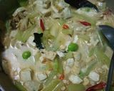 Foto langkah ke 5 dari resep Sayur lodeh labu siam,tahu,tempe,jamur dan pete.