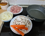 Foto del paso 1 de la receta: Blanquette de pollo