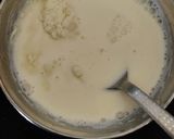 A picture of step 4 of Ground rice phirni.