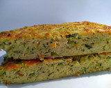 Foto del paso 1 de la receta: Pastel de calabacín y avena