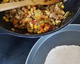 A picture of step 1 of Quinoa Wrap.