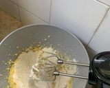 A picture of step 6 of Frieda’s Rhubarb Cake.
