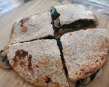 Foto del paso 3 de la receta: Quesadillas de espinacas y champiñones 🥬🍄🌮