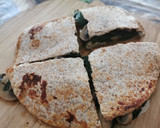 Foto del paso 3 de la receta: Quesadillas de espinacas y champiñones 🥬🍄🌮