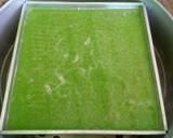 รูปขั้นตอนการทำที่ 9 ของ ข้าวเหนียวตัดสังขยาใบเตย