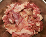 Foto del paso 6 de la receta: Como secar carne de cordero, para hacer estofados de carne deshidratada